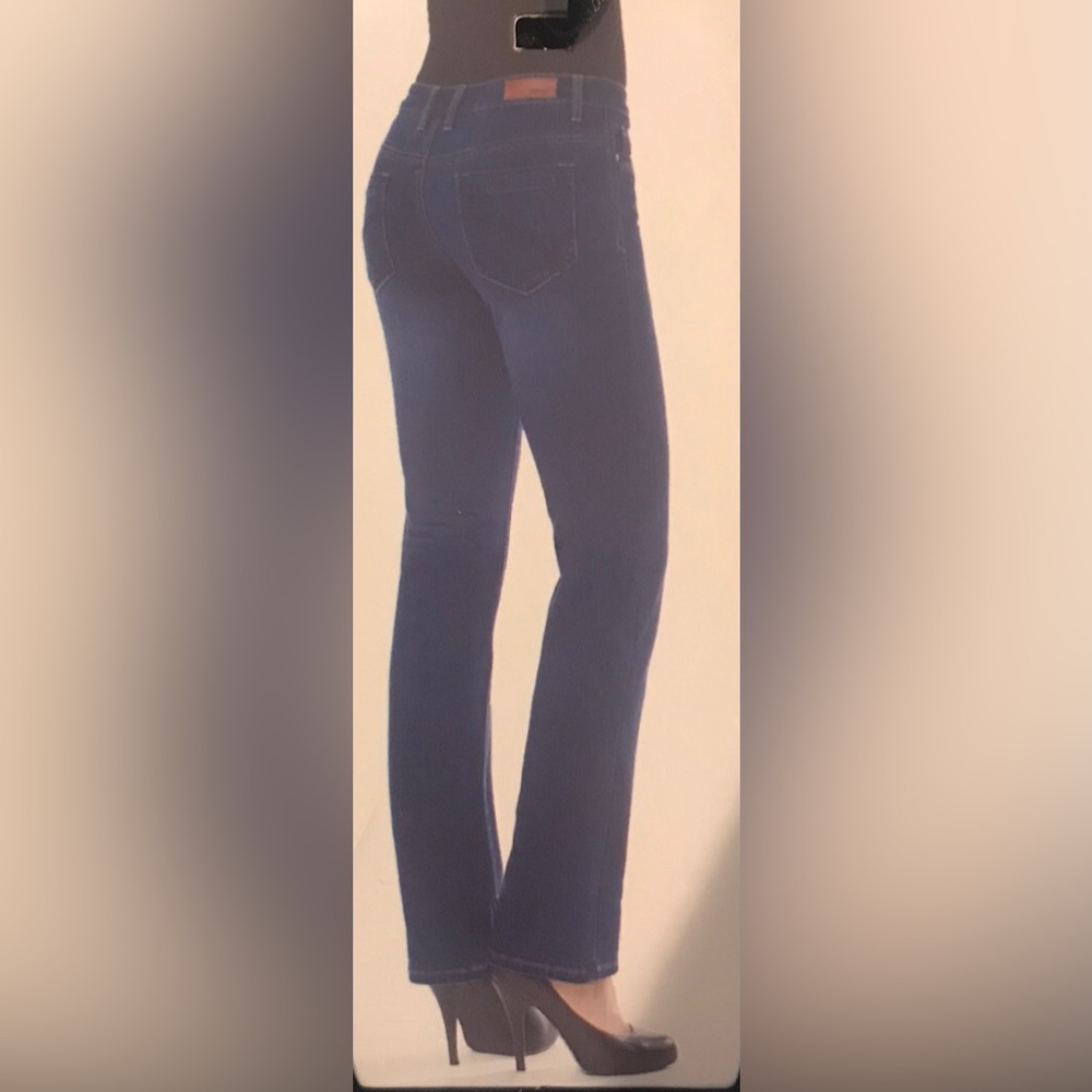 NWT Parasuco Modern Fit Midrise Straight Leg Navy Blue Pants - Size 8
